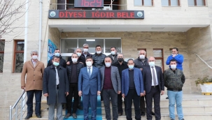IĞDIR VALİSİ MUHTARLARLA BULUŞTU