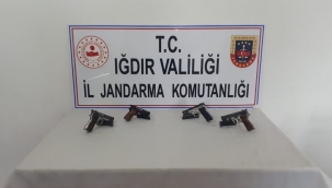 jandarmadan Silah kaçakçılarına darbe