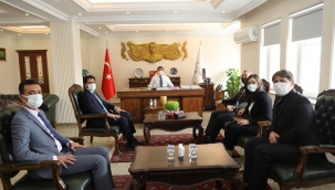 Sağlıkçılardan Iğdır Valisine Ziyaret