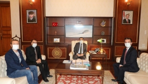  Bölgesi Veteriner Hekimleri Odasından Kars valisine ziyaret