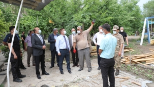 Iğdır valisi karakoyunlu ilçesinde