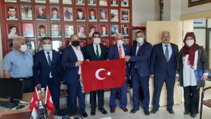 ŞEHİT VE GAZİ  SENDİKALARI GENEL BAŞKANLARI IĞDIR DA