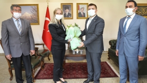    SGK İl Müdüründen Iğdır valisine ziyaret