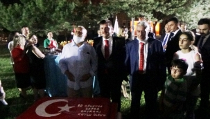 BİR YIL  ARADAN SONRA 30 AĞUSTOS RESEPSİYONU YAPILDI