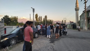 MAHALLE HALKI TRAFİK KAZASINDAN BIKTI..!!