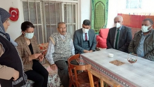 AK PARTİ İL BAŞKANIN EV ZİYARETLERİ SÜRÜYOR