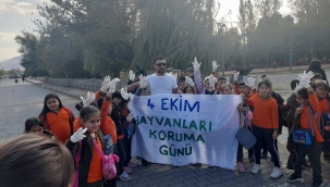 ŞEHİT ER AYTEKİN ARSLAN 4 EKİM HAYVANLARI KORUMA GÜNÜ KUTLANDI.