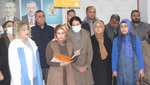 AK PARTİ KADIN KOLLARI, KADINA ŞİDDETİ KINADI