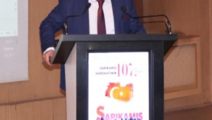 ÖĞRETİM GÖREVLİSİ SÖZER AKYILDIRIM "SARIKAMIŞ Harekâtı "KONULU BİR KONFERANS VERDİ