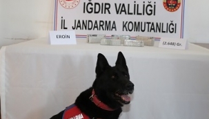 Iğdır da 2 Kilo 648 gram Eroin Ele Geçirildi.