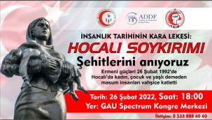 Kıbrıs' da Hocalı soykırımının 30'uncu yıl dönümü için konferans