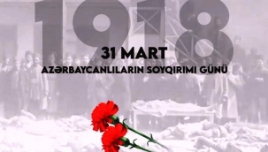 Azerbaycan'da '31 Mart tarihi' unutulmuyor!