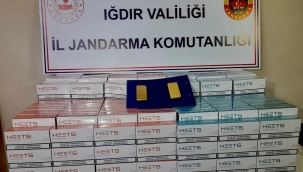 ERMENİSTAN'DAN GETİRİLEN KAÇAK ALTIN ELE GEÇİRİLDİ 