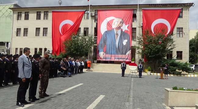  Iğdır'da Jandarma Teşkilatı'nın 183'üncü kuruluş yıldönümü kutlandı 