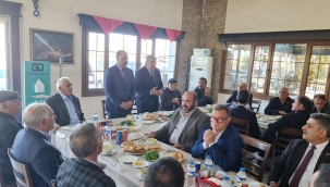 KARAKOYUNLU BELEDİYE BAŞKANI   MUHTARLAR İLE BULUŞTU.