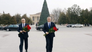  Nahçıvan Cumhurbaşkanı yetkilisi Fuad Necefli görevine başladı