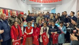  ŞEHİDİN ARKADAŞLARI ŞEHİT İÇİN KÜTÜPHANE YAPTI