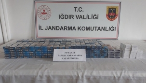 Bandrolsüz Kaçak Sigara Ele Geçirildi