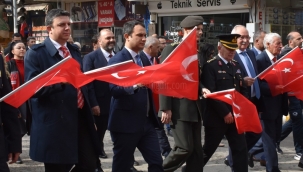 Iğdır'da Çanakkale Zaferi'nin 108. yıl dönümü dolayısıyla tören düzenlendi