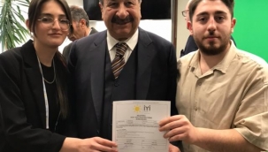 ORHAN NESİP KESEMEN İYİ PARTİDEN ADAYLIK BAŞVURUSUNU YAPTI.