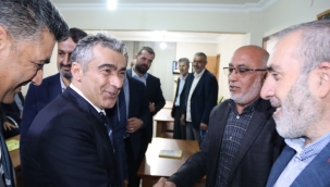 Ak Parti Milletvekili Adayı Alagöz kentteki dini alimlerle bir ara geldi