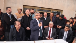 CANTÜRK ALAGÖZ'DEN MÜJDE "BU SENE SU SIKINTISI YAŞANMAYACAK"