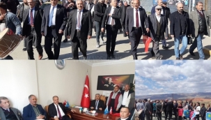 İYİ PARTİ ADAYLARI KEREM KARABULUT VE TANER BAŞARAN IĞDIR'DA 