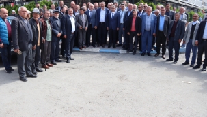 KARAKOYUNLU İLÇESİ MUHTARLARINDAN CANTÜRK ALAGÖZ'E TAM DESTEK