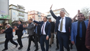 MHP MİLLETVEKİLİ ADAYLARI SEÇİM OFİSLERİNİN AÇILIŞINI YAPTILAR