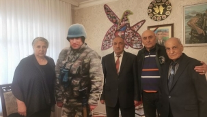 Ziyalılarımız şəhid Rəşad Quliyevin ailəsini ziyarət etdi