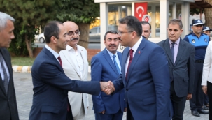  VALİ ERCAN TURAN BELEDİYE BAŞKANLIĞI GÖREVİNE BAŞLADI.