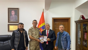 TADDEF'TEN JANDARMA KOMUTANINA HAYIRLI OLSUN ZİYARETİ