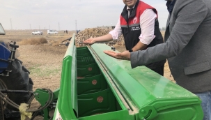 YERLİ VE MİLLİ "ARPA" ÇEŞİTLERİMİZİN DENEME EKİMLERİ YAPILDI