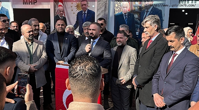 MHP Karakoyunlu Seçim Koordinasyon Merkezi Açılışı Yapıldı