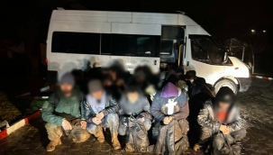  39 düzensiz Göçmen yakalandı