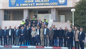 Iğdır Emniyet Müdürlüğünde Araç Teslim Töreni Düzenlendi