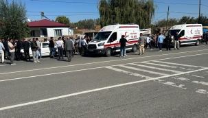 Iğdır'da Trafik kazası 1 Yaralı