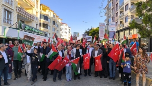 Iğdır'da Filistin İçin Yürüyüş