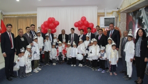 "El Ele Sünnet Projesi" ile 22 Çocuk Sünnet Edildi