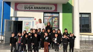 ŞUŞA ANAOKULU  10 KASIM ATATÜRK'Ü ANMA TÖRENİNİ GERÇEKLEŞTİRDİ.