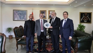 Vali Ercan Turan, Türk Ocakları Heyetini Kabul Etti