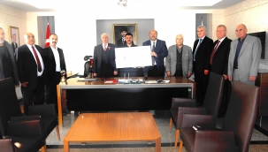 KADİM AŞİRETLERDEN ARALIK KAYMAKAMINA ZİYARET 