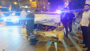 IĞDIR'DA TRAFİK KAZASI: 2 YARALI