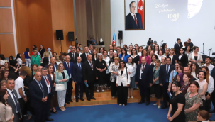 Süheyla Karaca Hanönü, Vahapzade'nin 100. Yılında Şeki'de Onur Konuğu Oldu