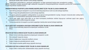 TÜRKİYE'DE  YAŞAYAN AZERBAYCAN VATANDAŞLARININ DİKKATİNE!!!