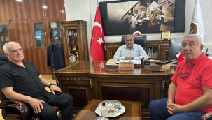 Ziya Zakir Acar ve Serdar Ünsal'dan Müftü Ziyareti