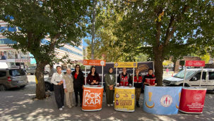 Iğdır'da Aile İçi ve Kadına Yönelik Şiddete Karşı Bilinçlendirme Standları Kuruldu