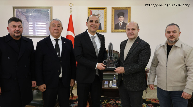 Gazetecilerden Vali M. Fırat Taşolar'a Hayırlı Olsun Ziyareti