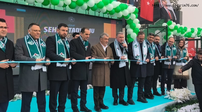 Iğdır Şehir Stadyumu Görkemli Törenle Açıldı