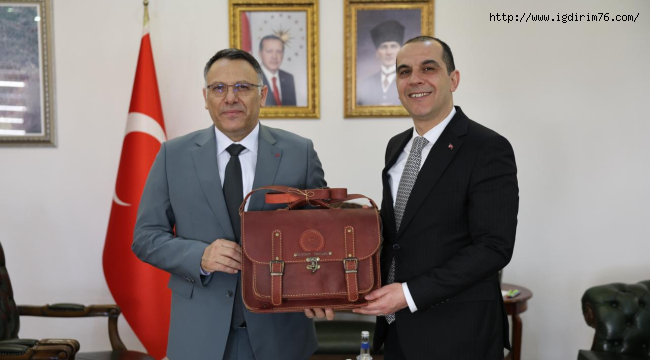 Rektör Gürel'den Vali Taşolar'a Nezaket Ziyareti